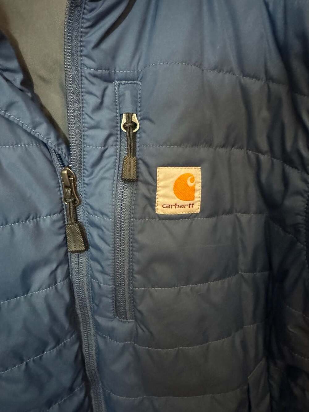 Carhartt Men's Rain Defender Gilliam Relaxed Fit Lightweight Insulated Jacket - Picture 4 of 7